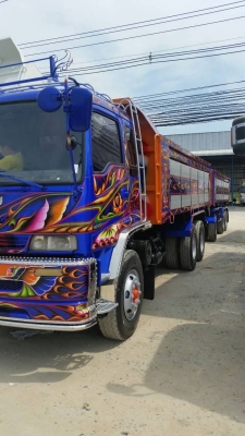 ขายรถพ่วง Isuzu euro2 เครื่องดำ 270 แรง ปี 47 ดัมพ์มิเนียม ลูก 3 เพลา ทะเบียนพร้อม ขายรถพ่วง Isuzu euro2 เครื่องดำ 270 แรง ปี 47 ดัมพ์มิเนียม ลูก 3 เพลา ทะเบียนพร้อม