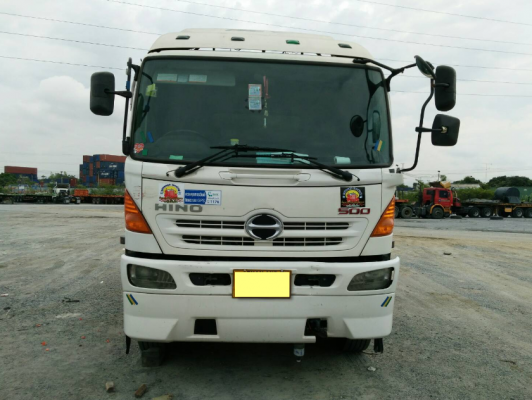 ขายหัวลาก Hino CNG แท้ห้างพร้อมหางลาก 3 เพลา ขายหัวลาก Hino CNG แท้ห้างพร้อมหางลาก 3 เพลา