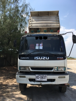 พ่วง ISUZU FXZ270  ปี 45 เครื่องส้ม ยูโรวัน กระบะเหล็กดั้ม ตัวแม่สามมิตร ตัวลูกพนัส เครื่อง เกียร์  เดิม ๆ ราคา 1.45 ล้าน ต่อรอง
