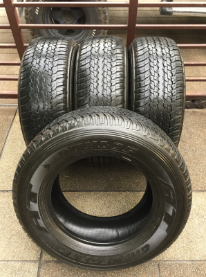 ยาง Dunlop 265 65 17 กลางปี15 ดอกเต็ม ใช้ยาว ราคาไม่แพง