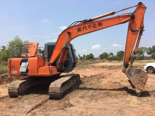 เก่านอก  1 ปี 795,000 บาท HITACHI EX120-3 Super เครื่องดี ปั้มแรง โช่ใหม่ 2 ข้าง เอวแน่น ไฟฟ้าครบ เอกสารอินวอยท์  รถอยู่ จ.ร้อยเอ็ด โทร&amp;ไอดีไลน์ 0610710295