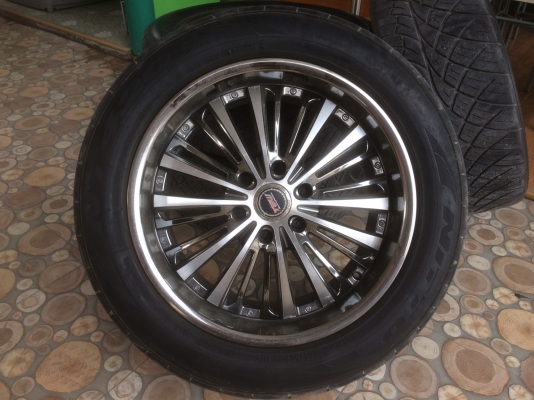 ขายล้อขอบ 20&quot; 6รู พร้อมยาง nitto NT420S 265x50R20