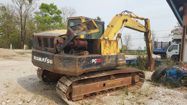 ขาย แบคโฮ KOMATSU PC120-3 เครื่องดี ปั้มแรง ช่วงล่างดี รถใช้งานอยู่ประจำ เอกสารใบซื้อขาย ราคาต่อรองได้ครับ