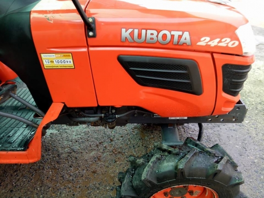 คูโบต้า B2420D 4 WD ผลิตประเทศญี่ปุ่น..ตัวนิยมของชาวไร่..พวงมาลัยเพาเวอร์ ทำงาน 398 ชั่วโมง..สีเดิมๆโรงงานทั้งคัน คูโบต้า B2420D 4 WD ผลิตประเทศญี่ปุ่น..ตัวนิยมของชาวไร่..พวงมาลัยเพาเวอร์ ทำงาน 398 ชั่วโมง..สีเดิมๆโรงงานทั้งคัน