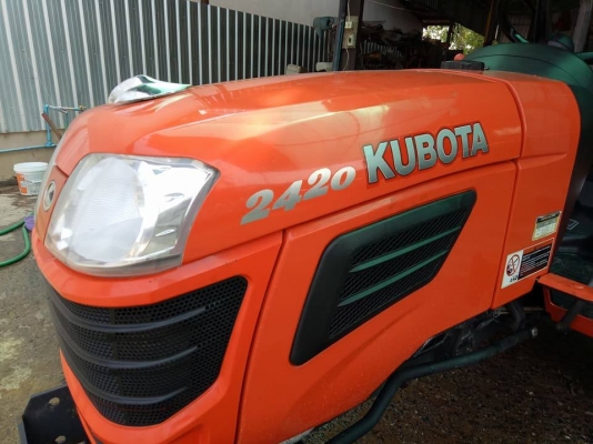 คูโบต้า B2420D 4 WD ผลิตประเทศญี่ปุ่น..ตัวนิยมของชาวไร่..พวงมาลัยเพาเวอร์ ทำงาน 398 ชั่วโมง..สีเดิมๆโรงงานทั้งคัน คูโบต้า B2420D 4 WD ผลิตประเทศญี่ปุ่น..ตัวนิยมของชาวไร่..พวงมาลัยเพาเวอร์ ทำงาน 398 ชั่วโมง..สีเดิมๆโรงงานทั้งคัน