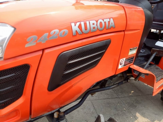 คูโบต้า B2420D 4 WD ผลิตประเทศญี่ปุ่น..ตัวนิยมของชาวไร่..พวงมาลัยเพาเวอร์ ทำงาน 398 ชั่วโมง..สีเดิมๆโรงงานทั้งคัน คูโบต้า B2420D 4 WD ผลิตประเทศญี่ปุ่น..ตัวนิยมของชาวไร่..พวงมาลัยเพาเวอร์ ทำงาน 398 ชั่วโมง..สีเดิมๆโรงงานทั้งคัน