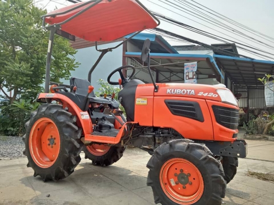 คูโบต้า B2420D 4 WD ผลิตประเทศญี่ปุ่น..ตัวนิยมของชาวไร่..พวงมาลัยเพาเวอร์ ทำงาน 398 ชั่วโมง..สีเดิมๆโรงงานทั้งคัน คูโบต้า B2420D 4 WD ผลิตประเทศญี่ปุ่น..ตัวนิยมของชาวไร่..พวงมาลัยเพาเวอร์ ทำงาน 398 ชั่วโมง..สีเดิมๆโรงงานทั้งคัน
