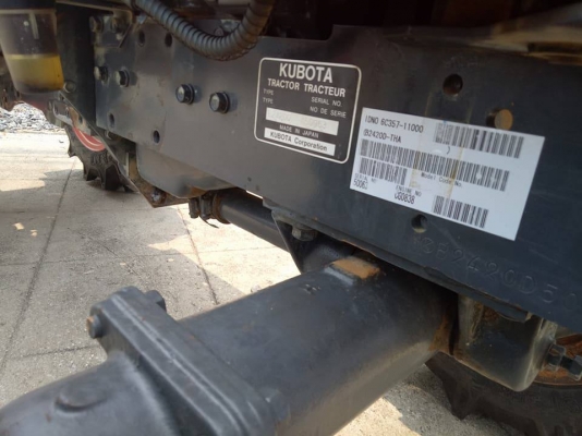 คูโบต้า B2420D 4 WD ผลิตประเทศญี่ปุ่น..ตัวนิยมของชาวไร่..พวงมาลัยเพาเวอร์ ทำงาน 398 ชั่วโมง..สีเดิมๆโรงงานทั้งคัน คูโบต้า B2420D 4 WD ผลิตประเทศญี่ปุ่น..ตัวนิยมของชาวไร่..พวงมาลัยเพาเวอร์ ทำงาน 398 ชั่วโมง..สีเดิมๆโรงงานทั้งคัน