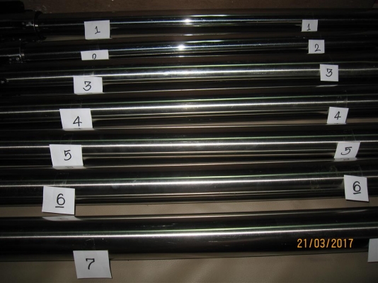 เสา STAINLESS แท้ (แม่เหล็กดูดไม่ติด) พร้อมแถบเชือกกั้น