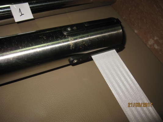 เสา STAINLESS แท้ (แม่เหล็กดูดไม่ติด) พร้อมแถบเชือกกั้น