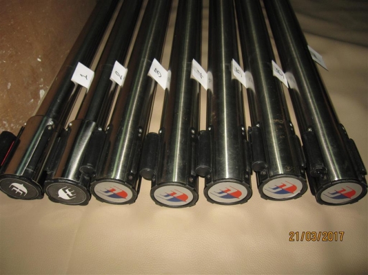 เสา STAINLESS แท้ (แม่เหล็กดูดไม่ติด) พร้อมแถบเชือกกั้น