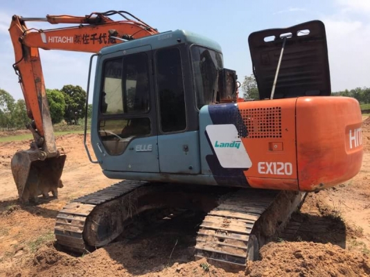 ขาย 795,000 เก่านอก  1 ปี  HITACHI EX120-3 Super เครื่องดี ปั้มแรง โช่ใหม่ 2 ข้าง เอวแน่น ไฟฟ้าครบ เอกสารอินวอยท์ รถอยู่ จ.ร้อยเอ็ด  090-772-3710 090-772-3708