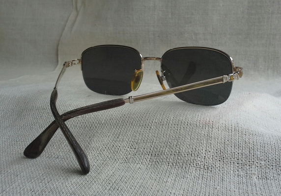 แว่นตาอิตาเลียนวินเทจ ยุค &#039;80s  &#039;ไททาเนียมบริสุทธิ์&#039;  Vintage LANCETTI  handmade in Japan