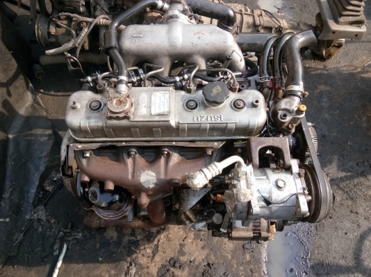 เครื่องยนต์ อิซุสุ 4JB1 บรรทุกเครื่องนอกแน่นๆ มีเอกสารไม่มีไอ รับประกัน