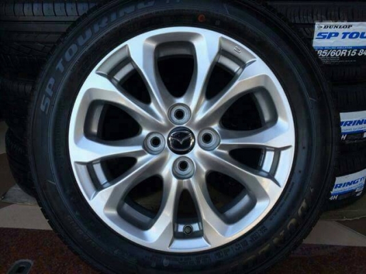 แม็กมาสด้า2 ขอบ15 พร้อมยางป้ายแดง