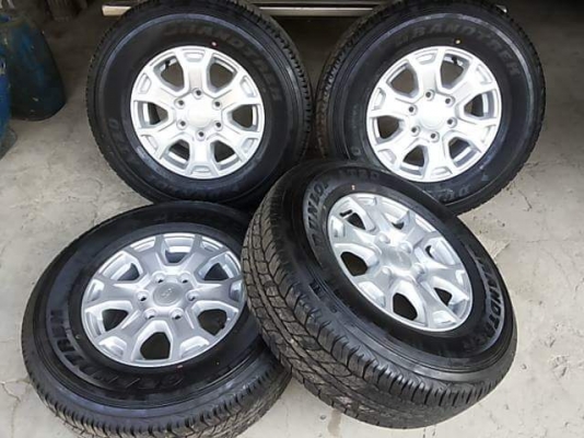 แม็ก FORD 16 พร้อมยางปี16 ถอดป้างแดง