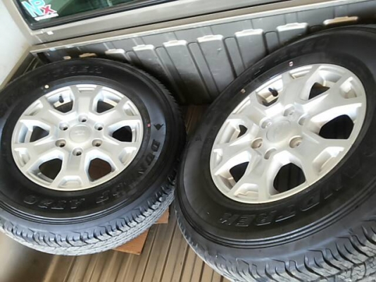 แม็ก FORD 16 พร้อมยางปี16 ถอดป้างแดง