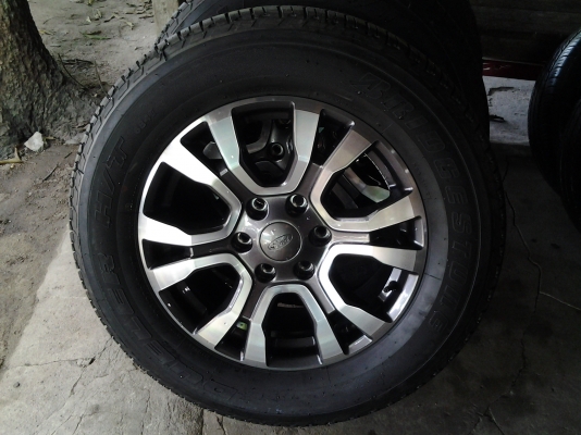 แม็ก FORD 18 พร้อมยาง ถอดป้างแดง