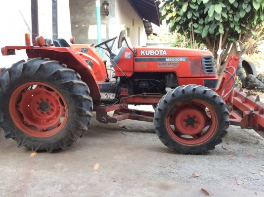 ขาย คูโบต้าM5000 พร้อมอุปกรณ์3ชิ้น ปี50 สวยๆเดิม