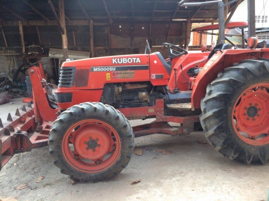 ขาย คูโบต้าM5000 พร้อมอุปกรณ์3ชิ้น ปี50 สวยๆเดิม