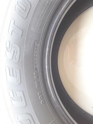 ยาง245/70/16  ปี12 BRIDGESTONE  DUELER HT   4 เส้น