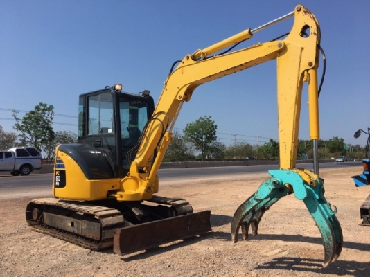 ขายรถแบคโฮ KOMATSU PC50MR-2 พร้อมหัวคีบ รถนอกนำเข้าจากญี่ปุ่น สภาพสวยพร้อมใช้งาน มีVDOการทำงานครับ