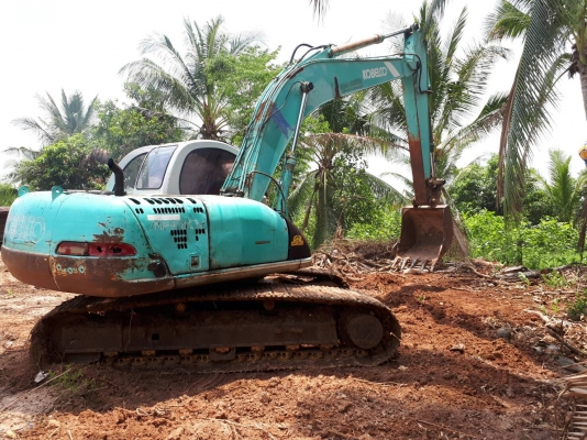 ขายด่วน รถแม็คโคร KOBELCO SK 200 MATR-5 รถสภาพพร้อมใช้งาน เครืองปั้มดี ไฟฟ้าสมบูรณ์ โซ่ช่วงล่างดี เอวแน่น เอกสารเล่มทะเบียน