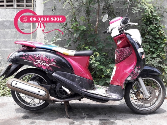 FINO ปี 53 รถเดิมๆ ภาษีปี 61 ขายถูกๆ เล่มทะเบียนครบ รถอยู่เคหะร่มเกล้า ลาดกระบัง