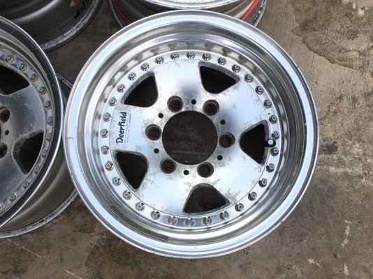 ขายล้อ WORK Deerfield 3 ชิ้นแท้ 15x8 ออฟ0 6รูกระบะ ประมูลญี่ปุ่น ขายล้อ WORK Deerfield 3 ชิ้นแท้ 15x8 ออฟ0 6รูกระบะ ประมูลญี่ปุ่น