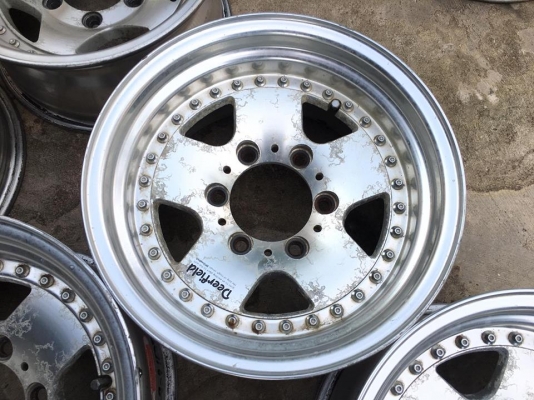 ขายล้อ WORK Deerfield 3 ชิ้นแท้ 15x8 ออฟ0 6รูกระบะ ประมูลญี่ปุ่น ขายล้อ WORK Deerfield 3 ชิ้นแท้ 15x8 ออฟ0 6รูกระบะ ประมูลญี่ปุ่น