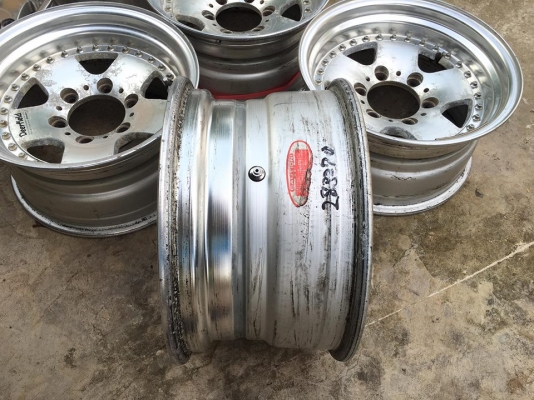 ขายล้อ WORK Deerfield 3 ชิ้นแท้ 15x8 ออฟ0 6รูกระบะ ประมูลญี่ปุ่น