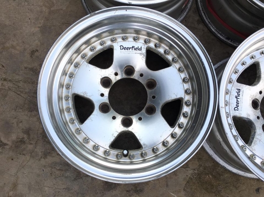ขายล้อ WORK Deerfield 3 ชิ้นแท้ 15x8 ออฟ0 6รูกระบะ ประมูลญี่ปุ่น ขายล้อ WORK Deerfield 3 ชิ้นแท้ 15x8 ออฟ0 6รูกระบะ ประมูลญี่ปุ่น