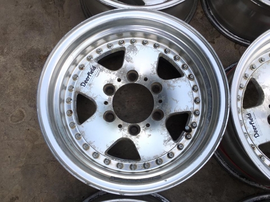 ขายล้อ WORK Deerfield 3 ชิ้นแท้ 15x8 ออฟ0 6รูกระบะ ประมูลญี่ปุ่น ขายล้อ WORK Deerfield 3 ชิ้นแท้ 15x8 ออฟ0 6รูกระบะ ประมูลญี่ปุ่น