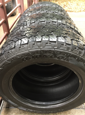 ยาง All Hankook 265 60 18 ปลายปี13 ดอกเต็ม ไม่มีปะ ใช้ยาว ราคาไม่แพง