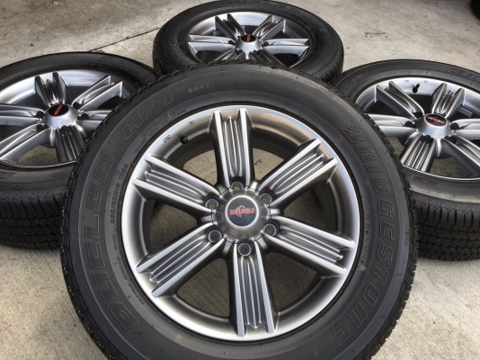 Isuzuบลูเพาเวอร์ ขอบ18 เอ็กชีรี่สีรมดำพร้อมยางป้ายแดง ชุดที่3