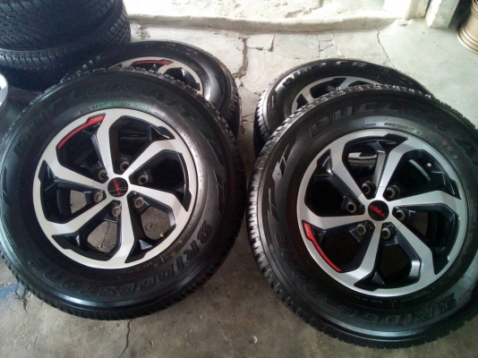 แม็ก TOYOTA REVO TRD ขอบ17&quot; พร้อมยางถอดป้ายแดง