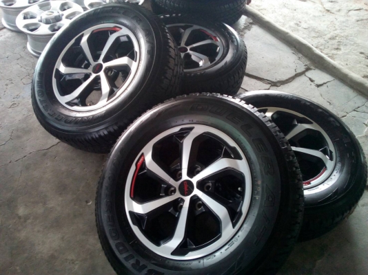 แม็ก TOYOTA REVO TRD ขอบ17&quot; พร้อมยางถอดป้ายแดง