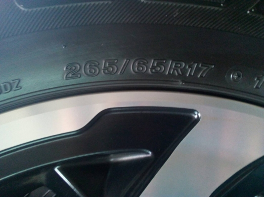 แม็ก TOYOTA REVO TRD ขอบ17&quot; พร้อมยางถอดป้ายแดง
