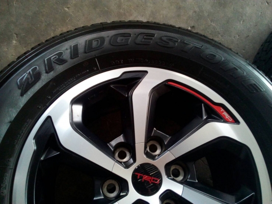 แม็ก TOYOTA REVO TRD ขอบ17&quot; พร้อมยางถอดป้ายแดง