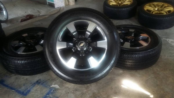 ล้อ เชฟโรเลต โคโลราโด ไฮคันทรี ขอบ18 พร้อมยางถอดป้ายแดง