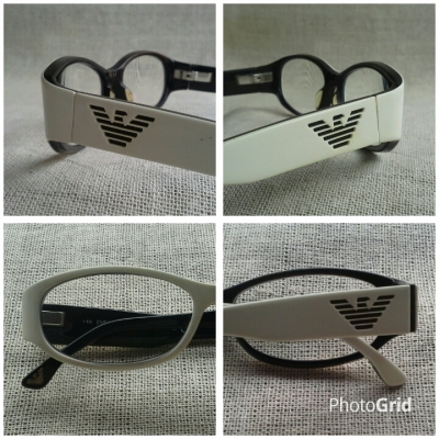 แว่นสายตายาวอิตาเลียนแบรนด์เนมสุดหรู ราคานักศึกษา! Authentic EMPORIO ARMANI handmade in Italy ค่าสาย