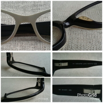 แว่นสายตายาวอิตาเลียนแบรนด์เนมสุดหรู ราคานักศึกษา! Authentic EMPORIO ARMANI handmade in Italy ค่าสาย