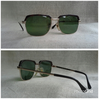 แว่นตาเจแปนิชคลับมาสเตอร์ ยุค &#039;80s  Vintage NEW GENTLE handmade in Japan