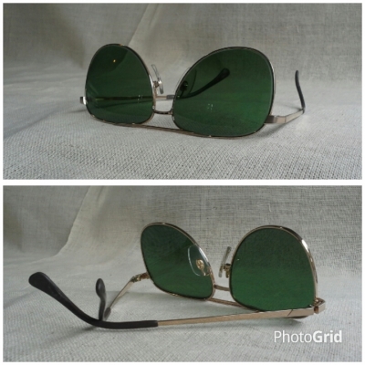 แว่นตาวินเทจ &#039;หยดน้ำตา&#039; ยุค &#039;70s  &#039;บิ๊กเนม-โฮย่า&#039;  Vintage HOYA handmade in Japan
