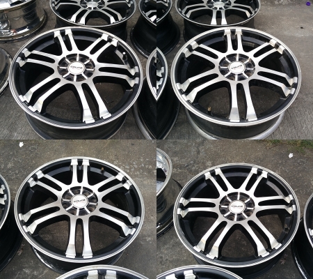 แม็กลาย TRD JRD Vip Chorme 17-4-100 ราคาชุดละ 3,900 บาท แม็กลาย TRD JRD Vip Chorme 17-4-100 ราคาชุดละ 3,900 บาท
