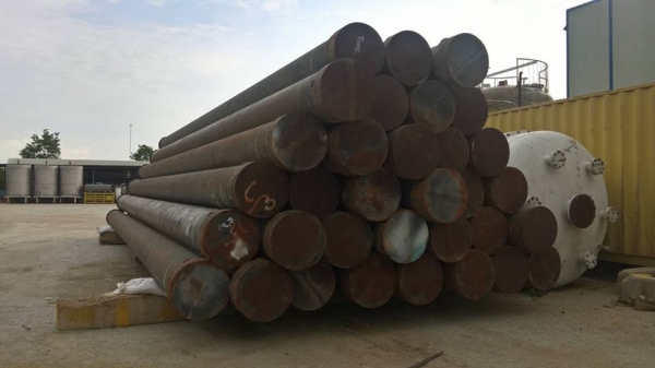 ขาย ท่อเหล็ก 20 นิ้ว ยาว 12 เมตร