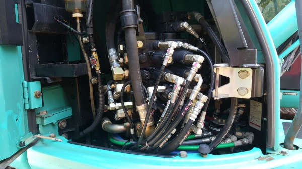 ของเข้าใหม่SK135-2YY05เก่าญี่ปุ่นแท้มีใบมีดดันใบแทรค60หน้าใช้มากๆ