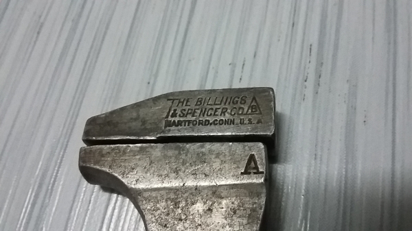 ประแจเลื่อนโบราณ 4 นิ้ว made in USA อายุกว่าร้อยปี