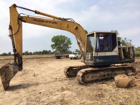 ขาย 385,000 บาท KOMATSU PC120-5 คอนโทรลสั้น เครื่องดี ปั้มแรง โช่บาง บูตแตก (ต้องเปลียน) เฟรมบางผุ เอวแน่น เอกสารชื้อขาย   รถอยู่ จ.ร้อยเอ็ด โทร&amp;ไอดีไลน์ 0610710295