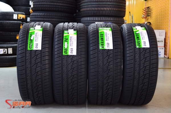 DELINTE DS8 265/50R20 ปี17 เส้นละ 4,000 บาท
